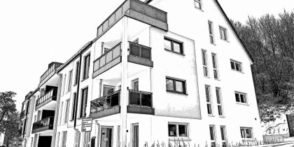 Errichtung von zwei Wohngebäuden mit Tiefgarage